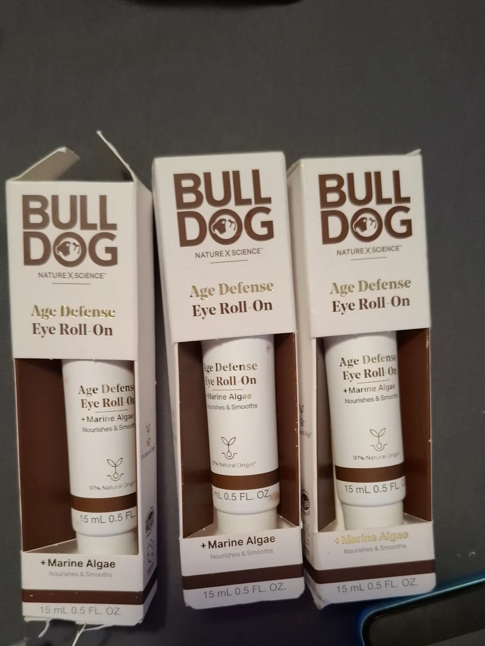 Bulldog Age Defense Eye Roll-On - White & Brown